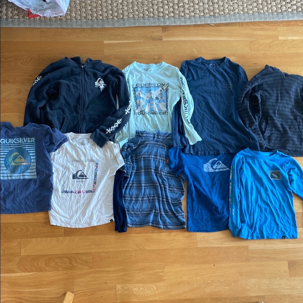 Quiksilver billabong boys Shirt Set